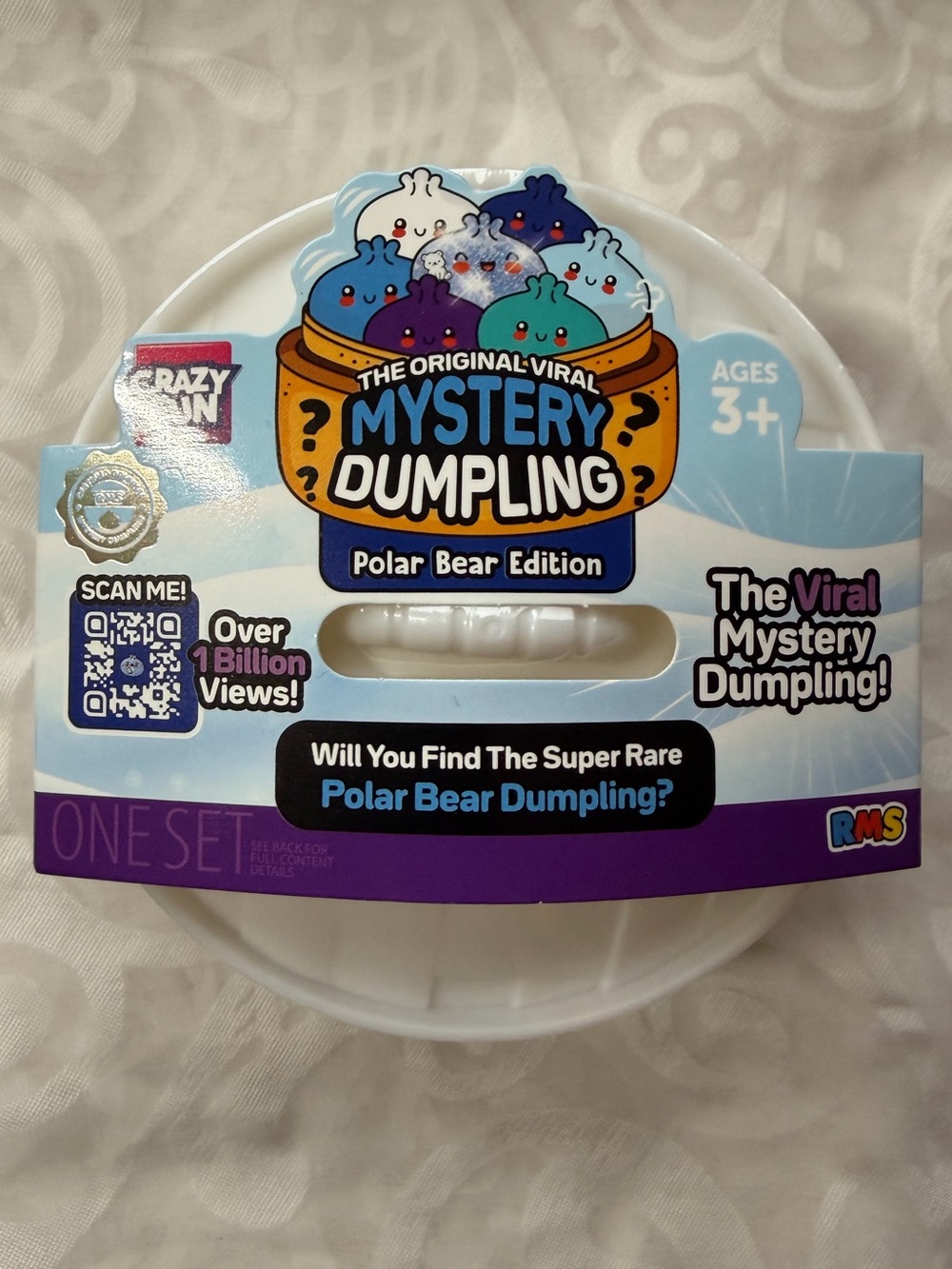 🐻‍❄️🥟 NIB RMS Crazy Fun Mystery Dumpling – Polar Bear Edition ❄️✨